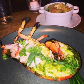 Gluten-free lobster from Little Park